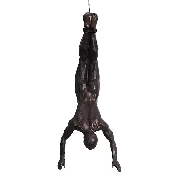 Climbing Man Series Wall Sculpture - Unique Retro Pendant for Party Decoration and Gifting