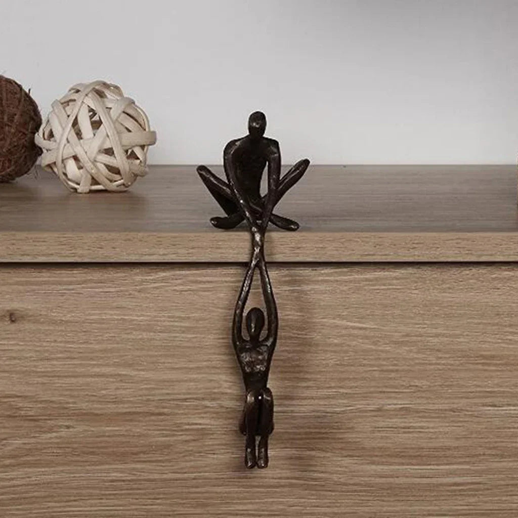 Dancing Couple Figurine Sculpture - Elegant Home and Desktop Decor