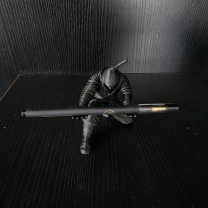 Stylish 3D Printed Ninja Pen Holder - Creative Desktop Organizer for Ballpoint and Fountain Pens