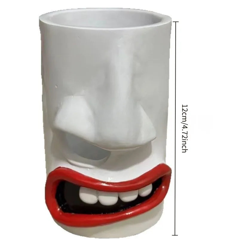 Humorous Tissue Holder with Decorative Design