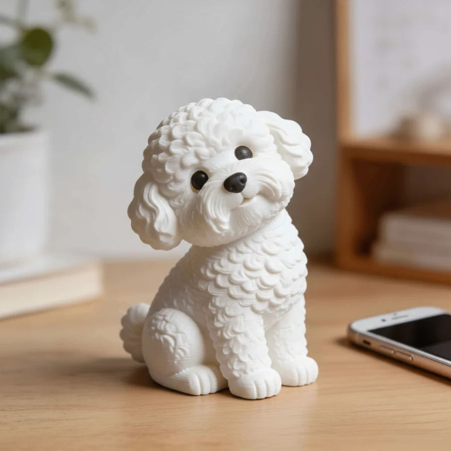 Adorable Miniature Dog Figurines for Home and Office Decor, Wedding Supplies, and Scene Decoration