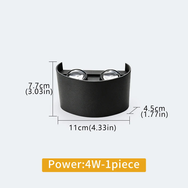 LED Waterproof Wall Light for Indoor and Outdoor Use