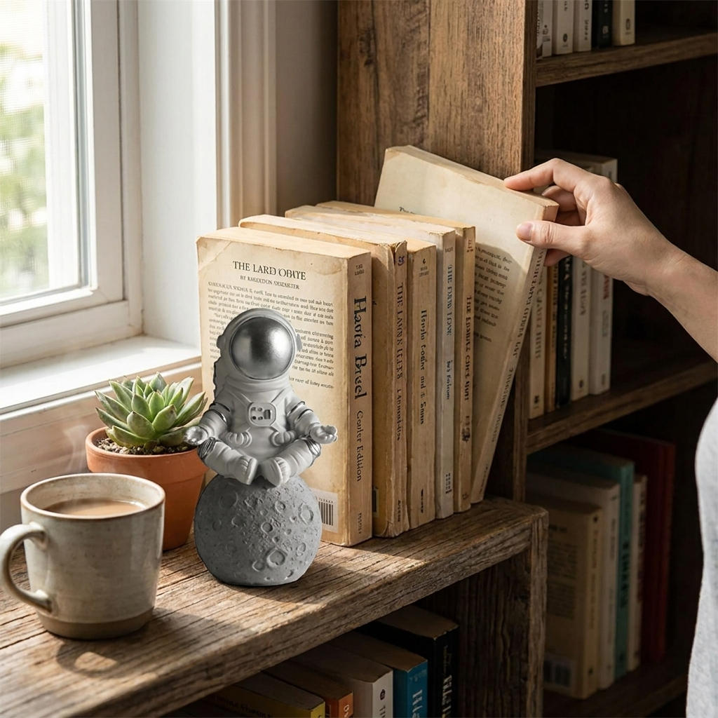 Cosmonaut Miniature Statues