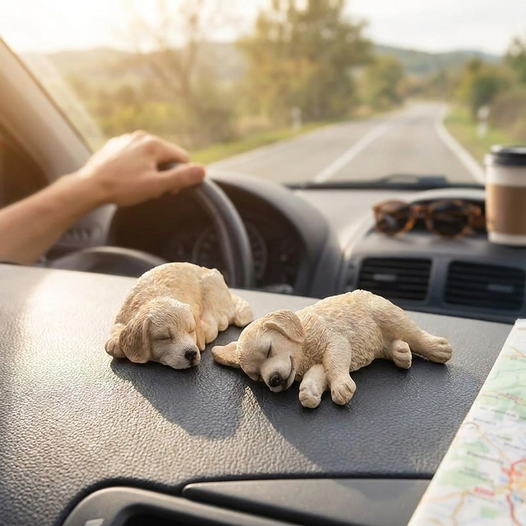 Sleeping Golden Retriever and Labrador