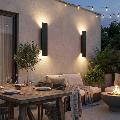Waterproof LED Aluminum Wall Lamp