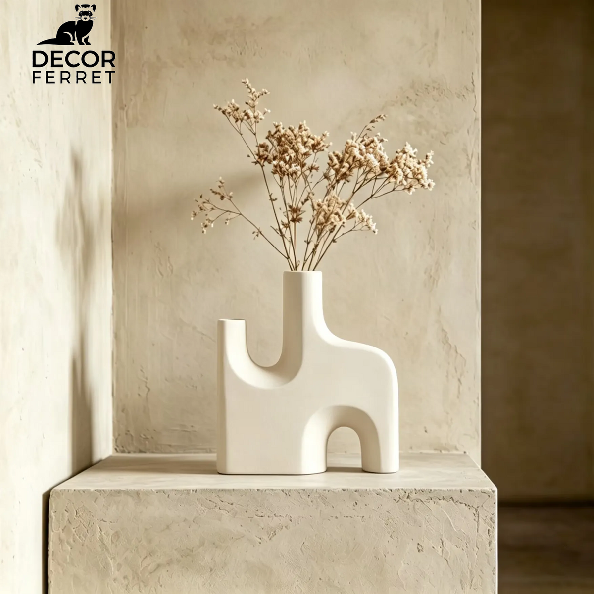 A Multicolor Plastic Vase, Suitable for Dried Flowers and Floral Arrangements, Ideal for Home Decoration and Office Vase Decor