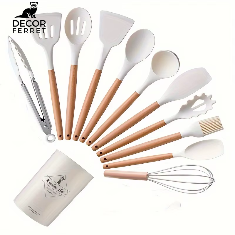 12-Piece Silicone Kitchen Utensil Set