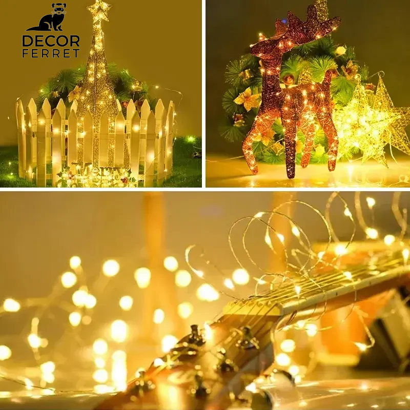 LED Solar Garden Fairy String Light
