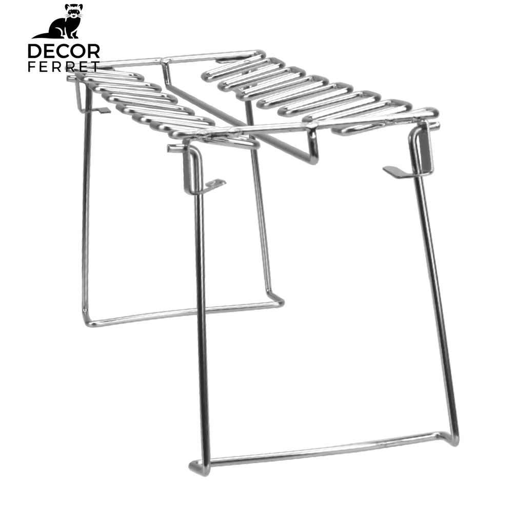 Non-Stick Stainless Steel Grilling BBQ Roast Rack Roast Chicken Leg Rack
