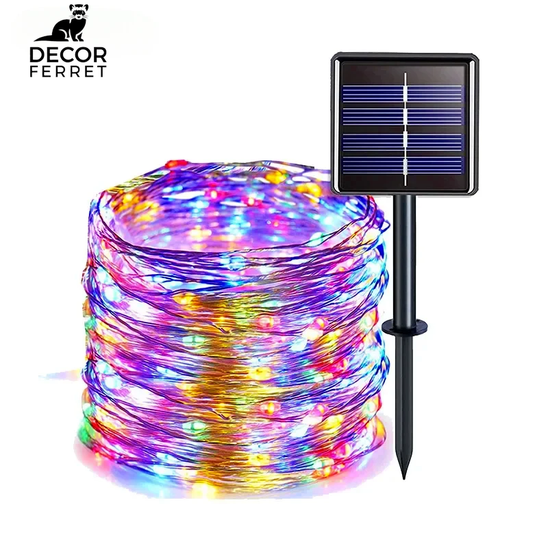 LED Solar Garden Fairy String Light