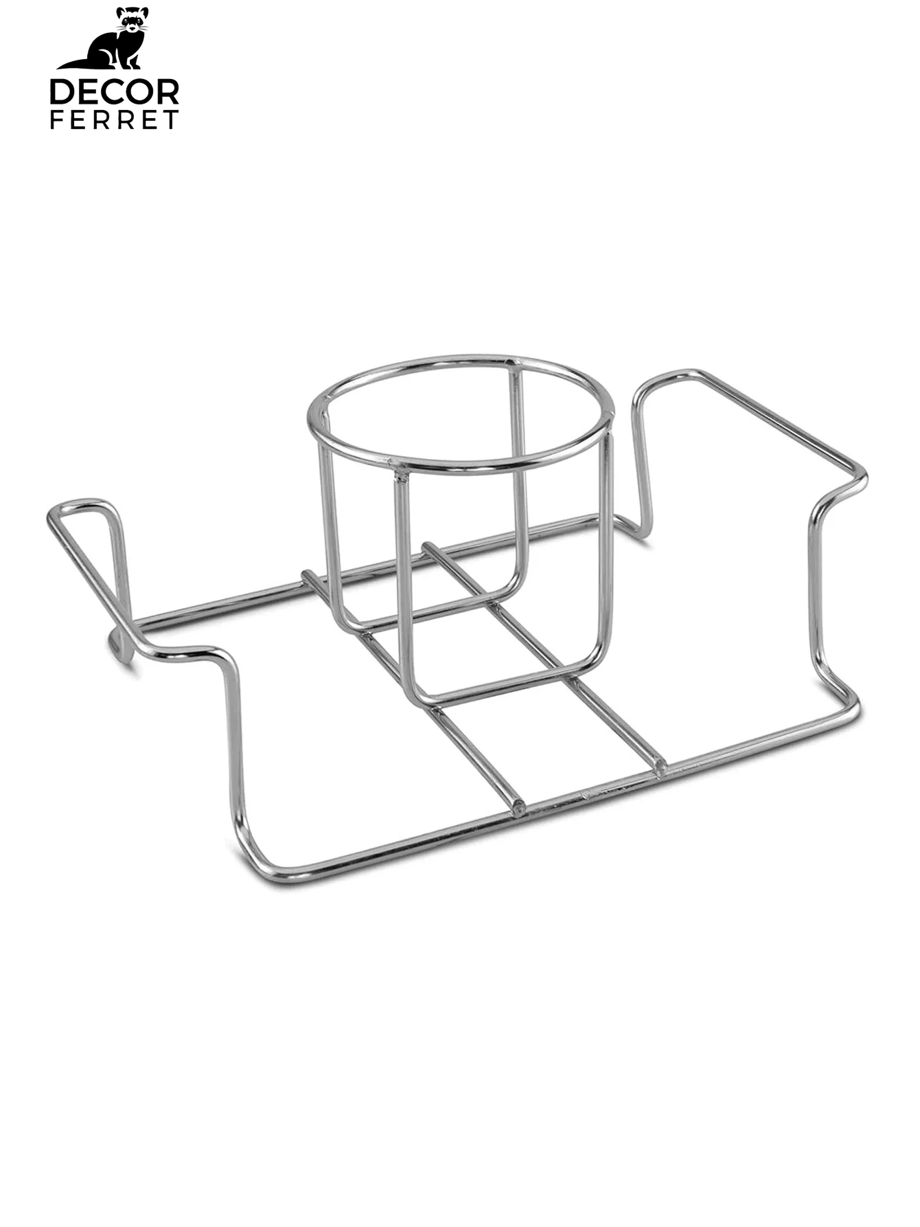 Beer Can Chicken Holder for Grill and Smoker, Premium Grade Stainless Steel Beer Chicken Stand with Handle