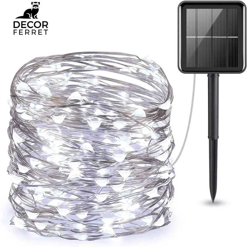 LED Solar Garden Fairy String Light